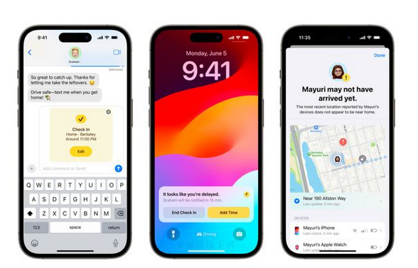 宜阳苹果维修站分享如何在iPhone上使用平安确认功能 