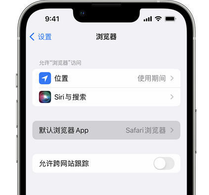 宜阳苹果手机维修店分享如何在iPhone上设置默认浏览器 宜阳苹果手机维修店分享如何在iPhone上设置默认浏览器